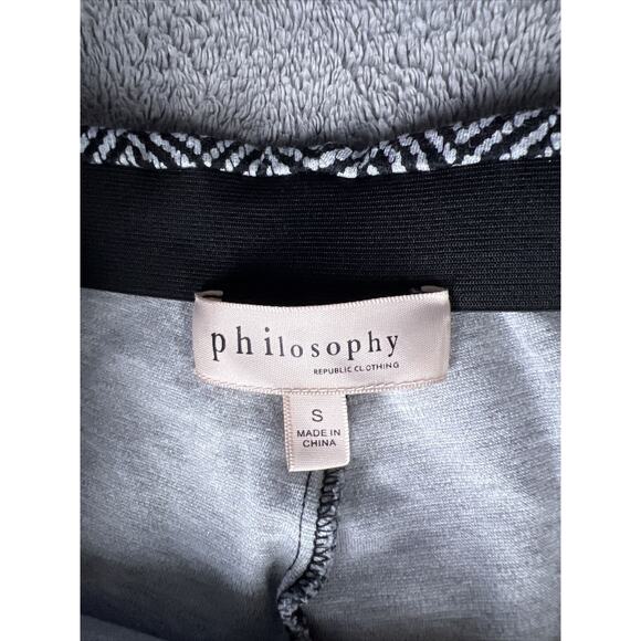 Philosophy Republic Clothing Women's Stretchy Navy Pants Size Small Geometric - Picture 3 of 10